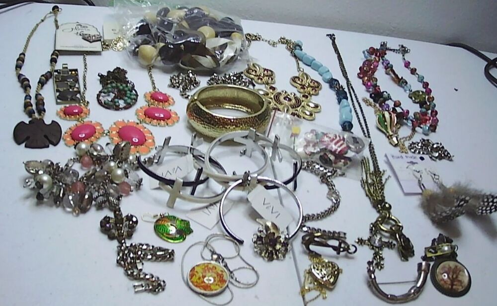 Mixed Jewelry Lot - 2 Pounds
